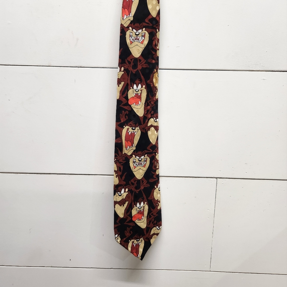 Tasmanian Devil Neck Tie Vintage 1996